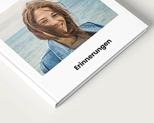 Quadratisches Fotobuch im Detail